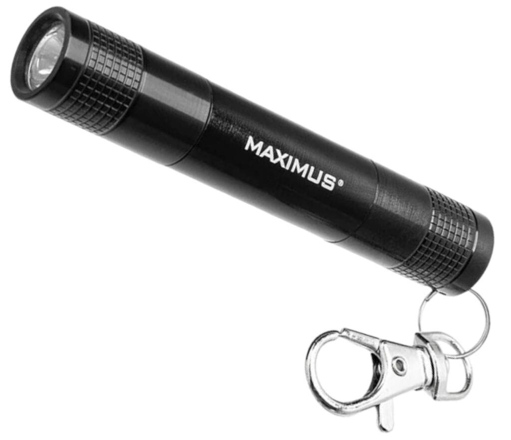 Maximus Flashlight, Tough Waterproof Series Keyring Torch 20 Lumens LED
