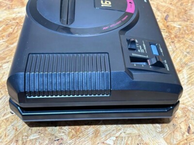 Sega Mega Drive Mega CD2 HAA-2912 Main Unit Black Tested