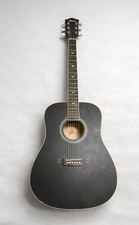WINZZ AF168-41-B 41" Acoustic Guitar Black Used Full Size 6 String