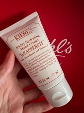 Kiehl's Richly Hydrating Grapefruit Scented Hand Cream 2.5 oz - 75ml New Sealed