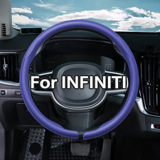 15 Carbon Fiber Car Steering Wheel Cover Blue Carbon Fiber For Infiniti 15 Carbon Fiber Car Steering Wheel Cover Blue Carbon Fiber For Infiniti