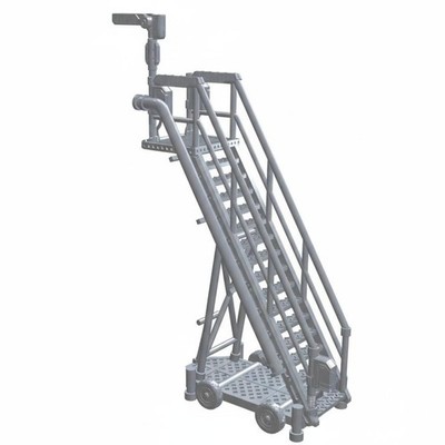 Hangartreppe Bausatz 3D Druck Realistische Struktur für Werkstatt