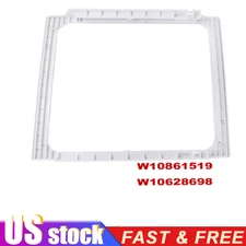 W10861519 Drawer Hanger Without Glass For whirlpool Refrigerator WRT311/WRT318