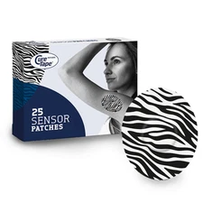 CureTape Sensor Patches: 25-pack (Zebra)