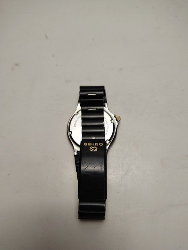 Cuarzo vintage Seiko Sports SQ 100 6923-7069 para piezas, NECESITA BATERÍA NUEVA - Imagen 5 de 11