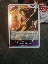 Scopper Gaban OP13-067 Carrying On His Will Foil