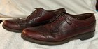 Vtg Oxblood Burgundy Leather Imperial Florsheim Wingtips Men’s Size 12D EX COND — photo 1