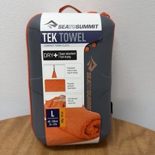 Sea To Summit Dry Lite Towel Size Large 60x120cm 24"x47" Orange