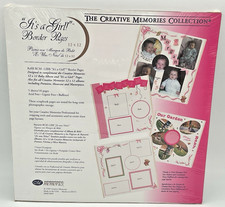 Creative Memories 12x12 "It's A Girl " Border Pages RCM-12BB 1999 5 Sheets NEW