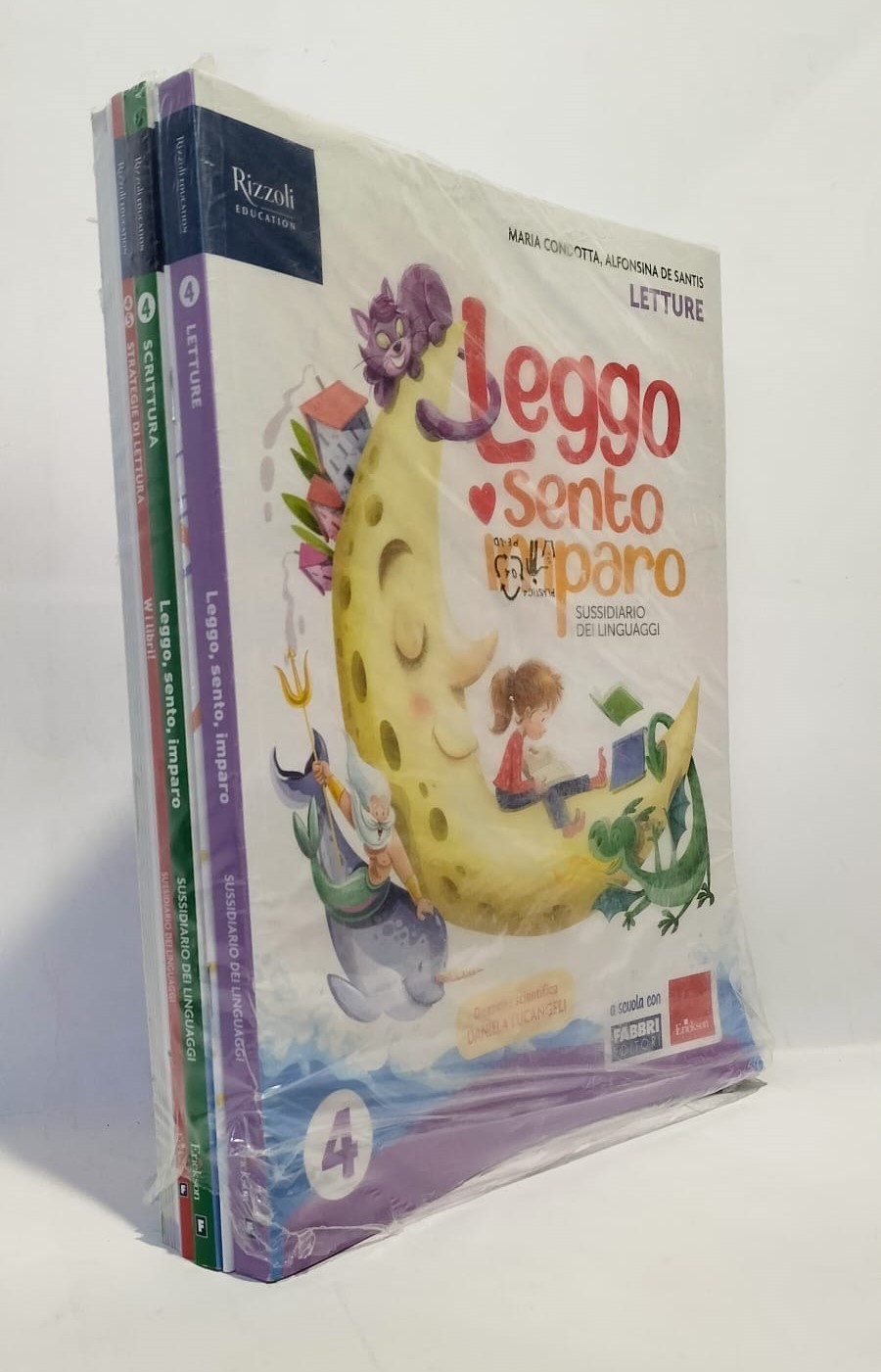 Leggo, sento, imparo 4 Linguaggi ISBN 9788891593917 - VOLUME IN REGALO foto 2