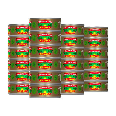 Premium Yellowfin Tuna in Extra Virgin Olive Oil with Sea Salt, 5 Ounce Cans (Pa