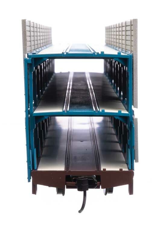 Shielded Auto Racks Prototype Walthers ~ HO Scale ~ 89' Tri-Level Shielded Auto Rack ~ Boston & Maine ...