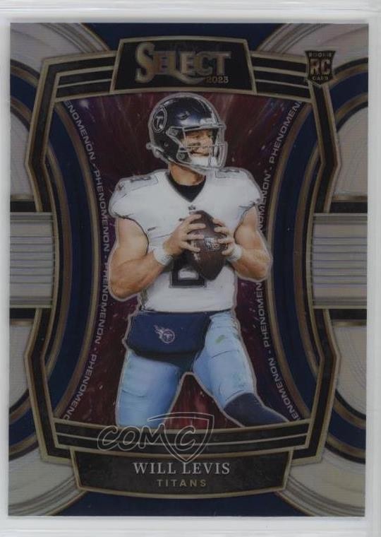 2023 Panini Select Phenomenon Silver Prizm Will Levis #PH-WLE 1o2