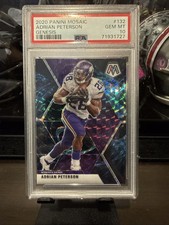 2020 Panini Mosaic - Adrian Peterson #132 Genesis Mosaic Prizm