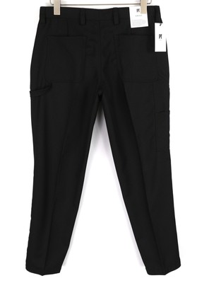 PT TORINO The Worker Men Trousers W38 Fleece Wool Blend Tapered Fit Buttoned *