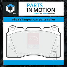Brake Pads Set fits CADILLAC CTS 2.0 Front 2013 on LTG 22791925 23145627 Quality