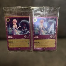 Set of 2packs Disney Lorcana ELSA STITCH Promo Foil Japanese SEALED 59/P3 42/P3