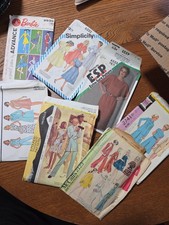 Lot Of 50 Simplicity, Butterick, And More Sew...