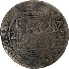 [#1308476] German States, Leopold I, 2 Stüber, 1675-1680, Emden, Silver, F