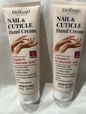NEW Delfanti Milano Nail Cuticle Hand Cream 8.4 Fl Oz each Sealed Lot Of 2