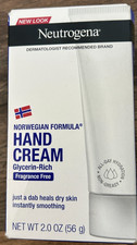 Neutrogena Norwegian Formula Dry Hand and Body Cream, Fragrance-Free Lotion, 2oz