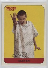 2018 Topps Stranger Things Character Stickers Eleven 4 0n9y
