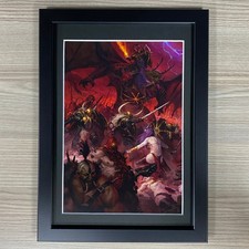 Archaon Gerahmt Kunst Chaos Everchosen Warhammer Alter Of Sigmar Alte Welt Aos