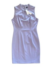 NWT White House Black Market Light Purple Keyhole Sheath Dress Size 8 NEW 160