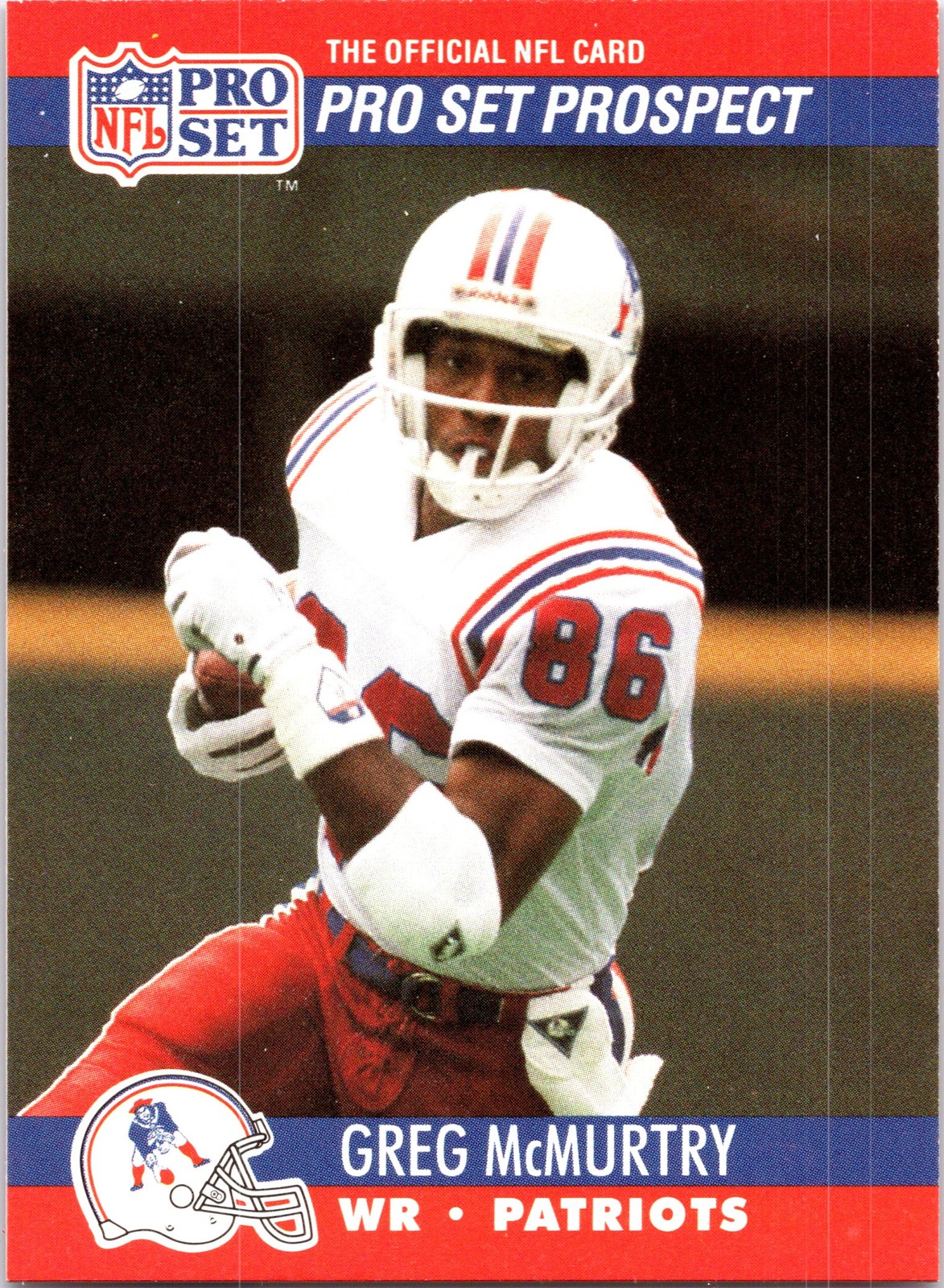 1990 Pro Set GREG MCMURTRY #740 VG
