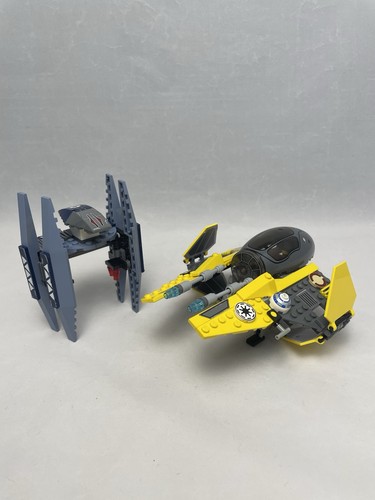 LEGO Star Wars 7256 Jedi Starfighter & Vulture Droid No Minifigures 2005
