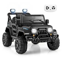 Kids Ride on Truck Battery Powered Toy Vehicle w/Remote Control & Music for 3+