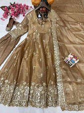 GOWN SALWAR KAMEEZ PAKISTANI INDIAN WEDDING PARTY WEAR DRESS BOLLYWOOD SUIT NEW