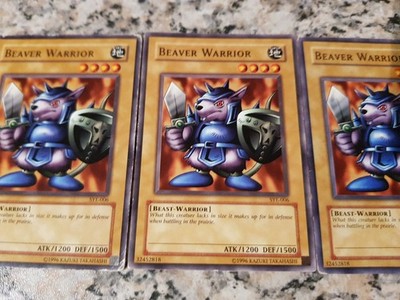 Yu-Gi-Oh! 3 × Beaver Warrior