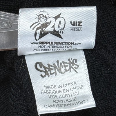 T！ Naruto Shippuden Metal Plate Beanie - Ripple Junction Official | eBay