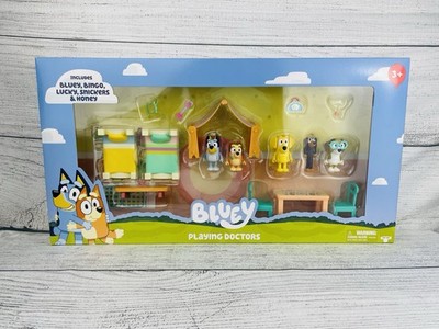 Bluey & Friends Playing Doctor Playset - NEW Bingo Snickers Honey Lucky 2025