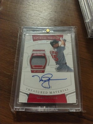 Marc McGwire National Treasures /49 Game Worn Autograph