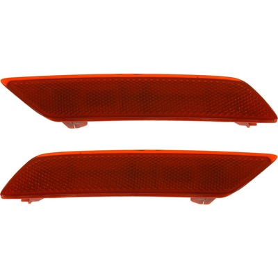 Bumper Reflector Set For 2018-2020 Acura RLX 2013-2015 Honda Civic Rear