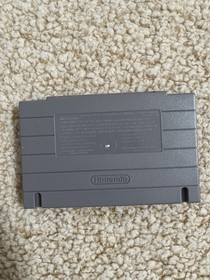 Jurassic Park Super Nintendo NES Game Ocean. Tested & Works.