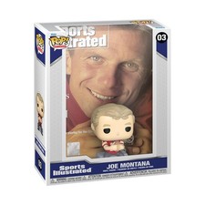 Funko Sports Illustrated Cover: NFL - Joe Montana - Figura de Vinilo Coleccionab