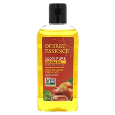 Desert Essence 100 Pure Jojoba Oil 4 fl oz 118 ml Alcohol-Free, Cruelty-Free, No