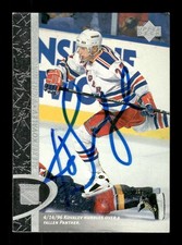 1996-97 Upper Deck  103 Alexei Kovalev signed auto very tough JKAU1 BXCP25