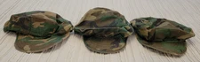 Vintage US Navy Issue Cap Hat Camouflage Camo Utility Cover Large Lot of 3