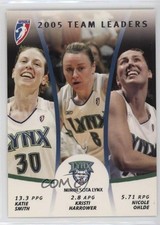 2006 WNBA 2005 Team Leaders Katie Smith Kristi Harrower Nicole Ohlde HOF n1u
