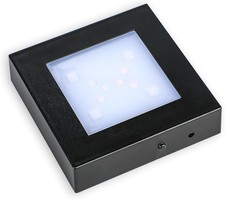 LED Light Base 3.1In Square Display Stand for Crystal Glass Art 7 Colors  USB