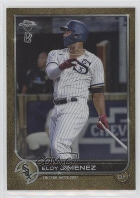 2022 Topps Chrome Ben Baller Edition Gold Refractor 40/50 Eloy Jimenez #16 10lp