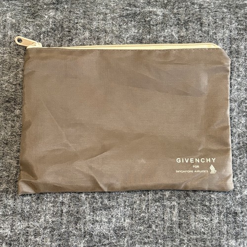 Vintage Givenchy For Singapore Airlines Zippered Travel Toiletry Bags/Pouches