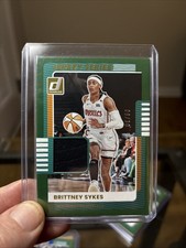2025 Panini Donruss WNBA - Jersey Series Brittney Sykes #15 Green 09/30 (MEM)