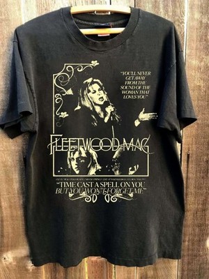 Fleetwood Mac Stevie Nicks Concert poster short sleeve black color shirt VK08251