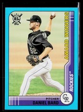 2021 Topps Big League #278 Daniel Bard Electric Blue