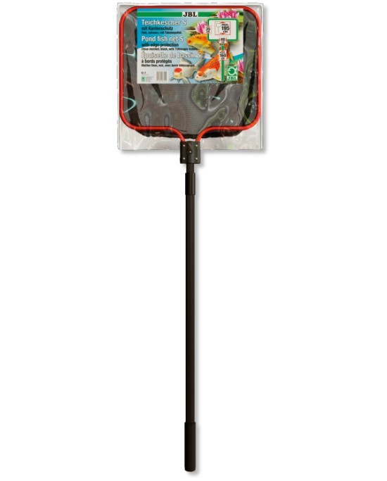 JBL Épuisette de bassin S maille fine pour nettoyage de petit bassin